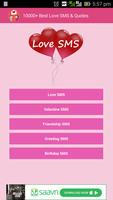 10000+ Best Love SMS & Quotes capture d'écran 1