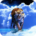 Tiger in the Sky Live WP icono