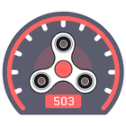 Fidget Spinner Tachometer, an app for your spinner آئیکن