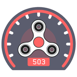 Fidget Spinner Tachometer, an app for your spinner icône