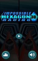 Impossible Hexagon Racing 3D Poster