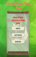 23 March Pakistan Day Flex,banner Maker 2018 capture d'écran 1