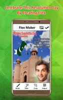 23 March Pakistan Day Flex,banner Maker 2018 ảnh chụp màn hình 2