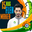 15 aug india day Flex maker & photo frames 2018 APK