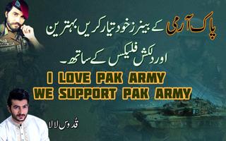 Pak Army Flex Maker Pakistan Army Photo Frames Affiche