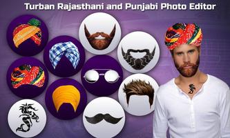 1 Schermata Turban Rajasthani & Punjabi Photo Editor Baru