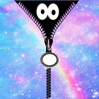 Galaxy screen zipper unlock-icoon