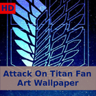 Attack On Titan Fan Art Wallpaper icono