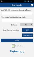 Engineer Job Search پوسٹر