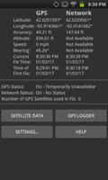 GPS Info & NMEA Logging captura de pantalla 1