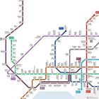 深圳站地铁线路中国 icono