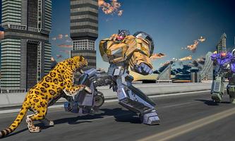 Jurassic leopard: Bruce lee robot fighter تصوير الشاشة 2