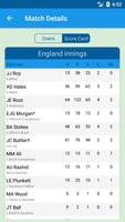 🏏live Cricket scores and news اسکرین شاٹ 3