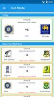 🏏live Cricket scores and news poster