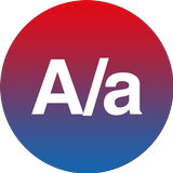 A/a Gradient icône