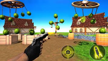 Watermelon Shooter: Free Fruit Shooting Games 2018 capture d'écran 2