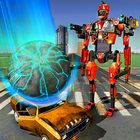 Robot Steel Ball: Car Transform Fighting Game 2018 simgesi
