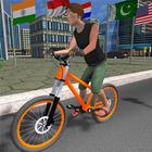 Icona Bicicletta Rider BMX City Race