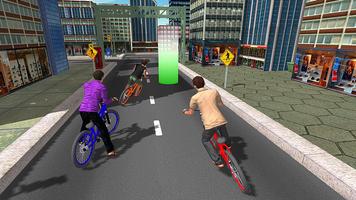 BMX City Bicycle Rider Race اسکرین شاٹ 1
