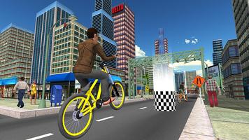 BMX City Bicycle Rider Race اسکرین شاٹ 2