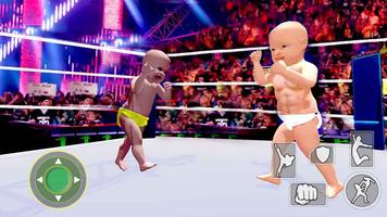Kids Wrestling Game: Mayhem wrestler fighting 3d Affiche