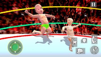 Kids Wrestling Game: Mayhem wrestler fighting 3d capture d'écran 2