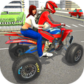 Modern City ATV Taxi Sim: Quad bike Simulator 2018