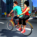 Modern City BMX Bicycle Taxi Driving Simulator 18 APK