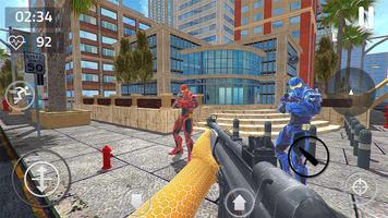 Spider Hero Navy Warship City Battle ảnh chụp màn hình 3