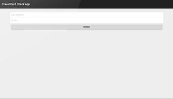Travelcard Check capture d'écran 1