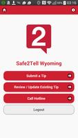 Safe2Tell Wyoming poster