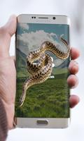 Serpent sur Écran - Effrayant Drôle Mobile Crawler capture d'écran 2