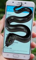 Serpiente en Pantalla - De miedo Gracioso Móvil T captura de pantalla 3