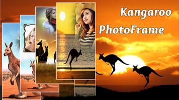Kangaroo Photo Frames Affiche