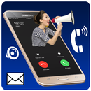Ligar Locutor Nome & Número- Alto falante Talker APK