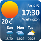 Free Weather live Radar Forecast & Temperature simgesi