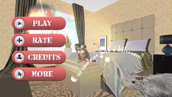 Immobilier Cat simulateur Affiche