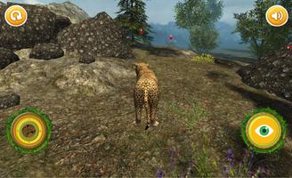 Cheetah réel Simulator Affiche