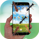 Ant run in phone funny joke APK