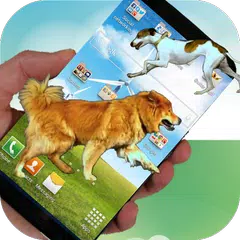 download Cute dog live wallpaper APK