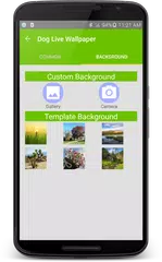 Descargar APK de Cute dog live wallpaper