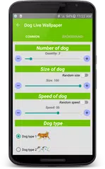 Descargar APK de Cute dog live wallpaper