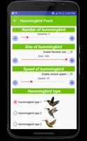 Hummingbird fly in phone prank capture d'écran 3
