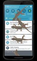 Lizard run in phone prank screenshot 2