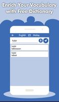 Malay English Translator - Malay Dictionary capture d'écran 2