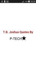 TB Joshua Quotes Plakat