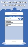 برنامه‌نما Hungarian English Translator Hungarian Dictionary عکس از صفحه