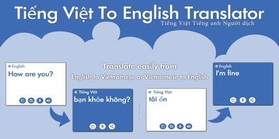 Vietnamese English Translator - Dictionary Affiche