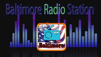 Baltimore Radio Station Plakat