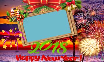 Happy New Year Frames 2018 اسکرین شاٹ 2